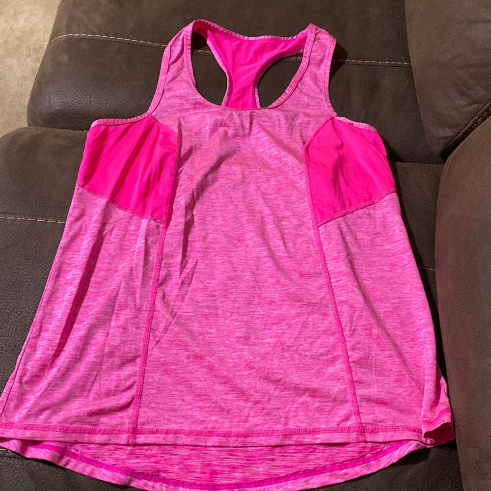 Pink XS workout tank top